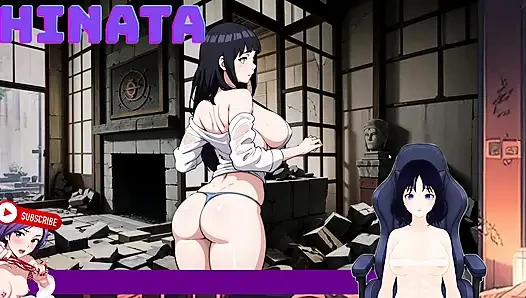 I spy on HINATA NAKED. Shinobi Secrets part 2