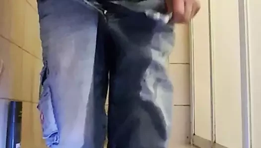 pee in jeans and panties