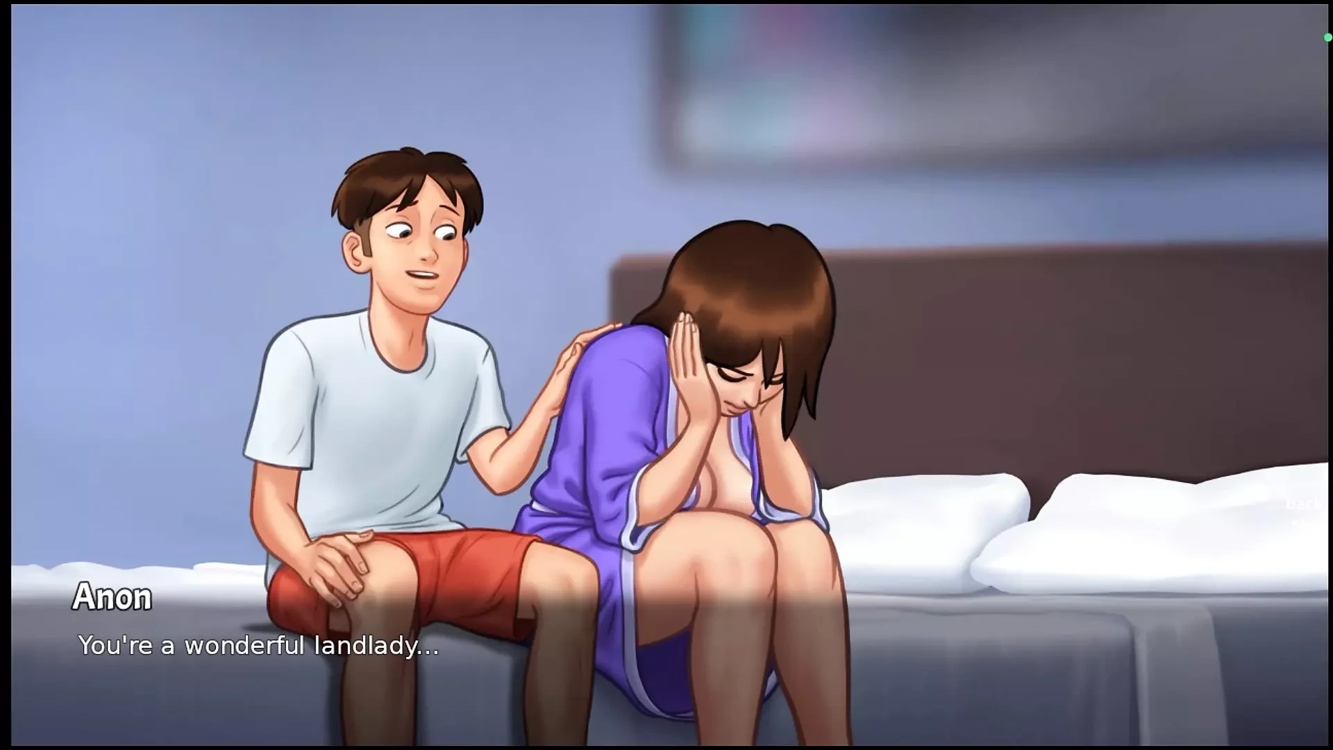 Stepmom Debbie big bobs summertime saga game