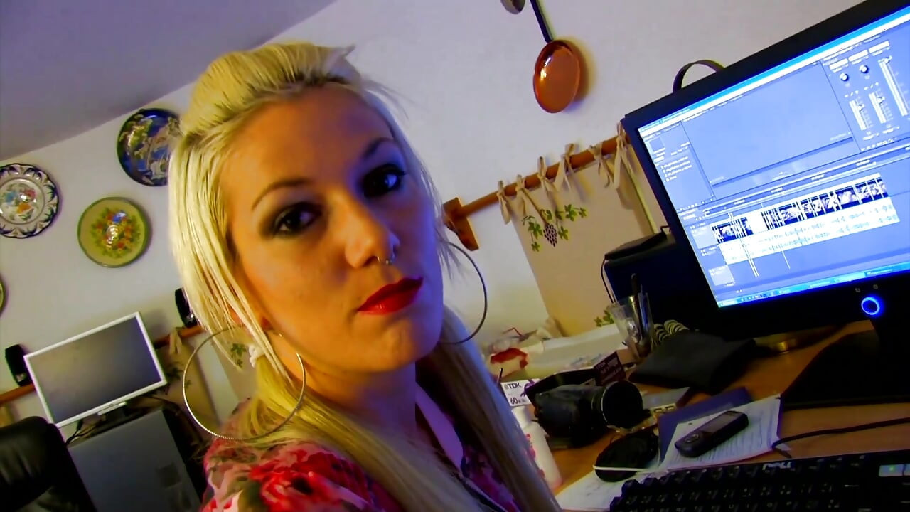 Wild and horny girl who really likes cock gets fucked in pussy and ass