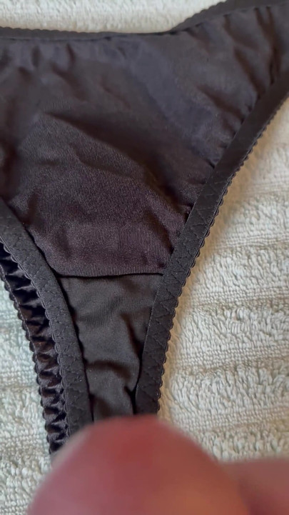 Cum on Wife’s Panties 18