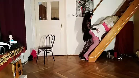 Goth domina abuse and fuck huge living barbi doll pt2 HD