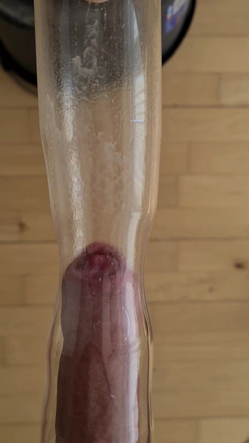 Iconic moment from "Vacuum cleaner suck guys cock to cumshot"