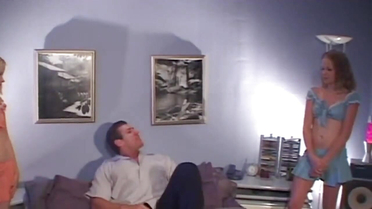 Stepdad Fucks His Teen Stepsisters