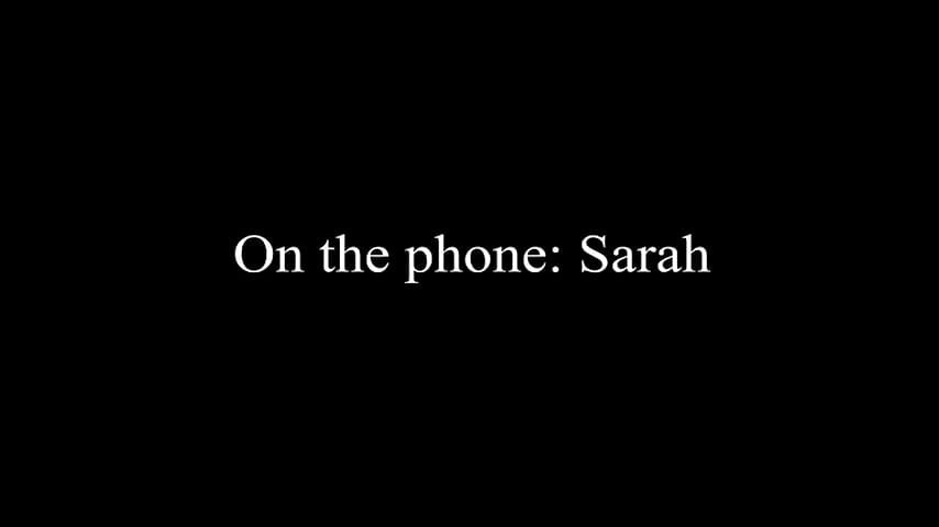 Sarah (saída)