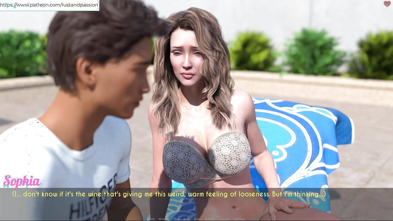 AWAM - 샘은 잔디밭에서 소피아를 도왔고 훌륭한 전망을 얻었습니다.