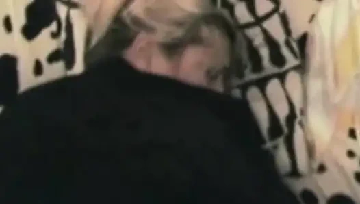 Curvy Blonde New Year Celebration