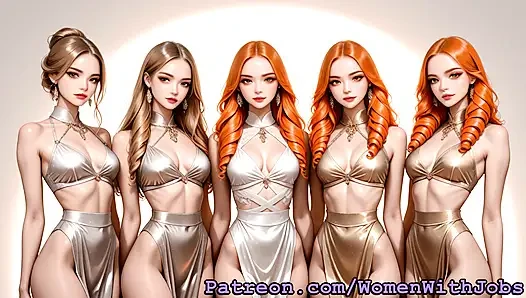 Mouthwatering Models - Handjobs, Blowjobs, Fucking, Cumshots, Bukkake an...