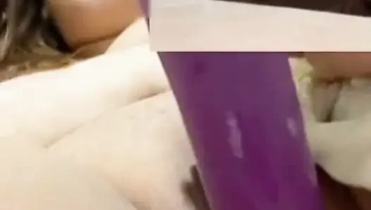 Stroking my wife's best friend while wife is watching