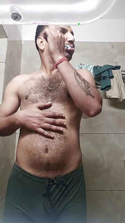 Indian Desi Man show masterbating and sucking with neighbour