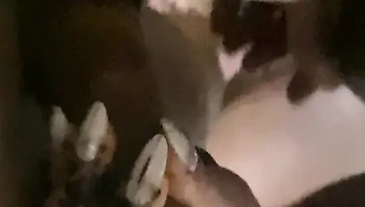 DSL pink lips schwarz 18 dein alter teenager gibt schlampigen kopf Zu hartem bbc Gesichtsfick ebenholz in nahaufnahme