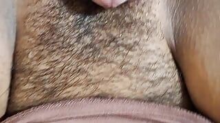 My Wife's Fat Pussy Squirts With My Big Cock as I Deep Penetrate Her