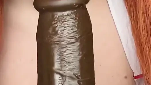 Рыжая медсестра сосет