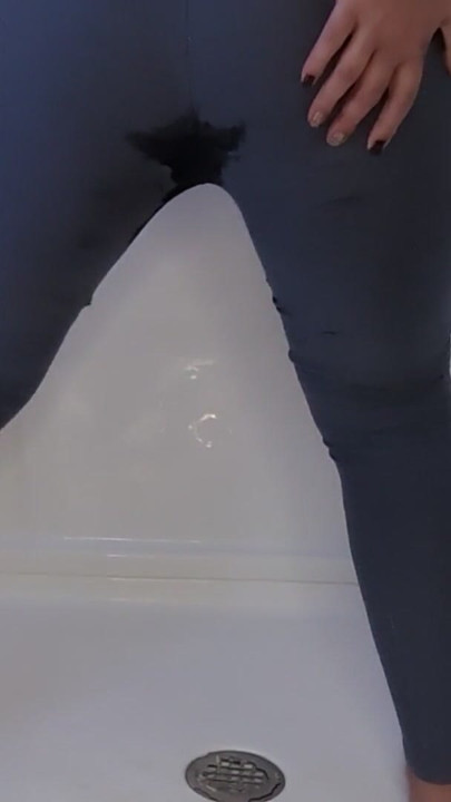 wet yoga pants | Clip 2