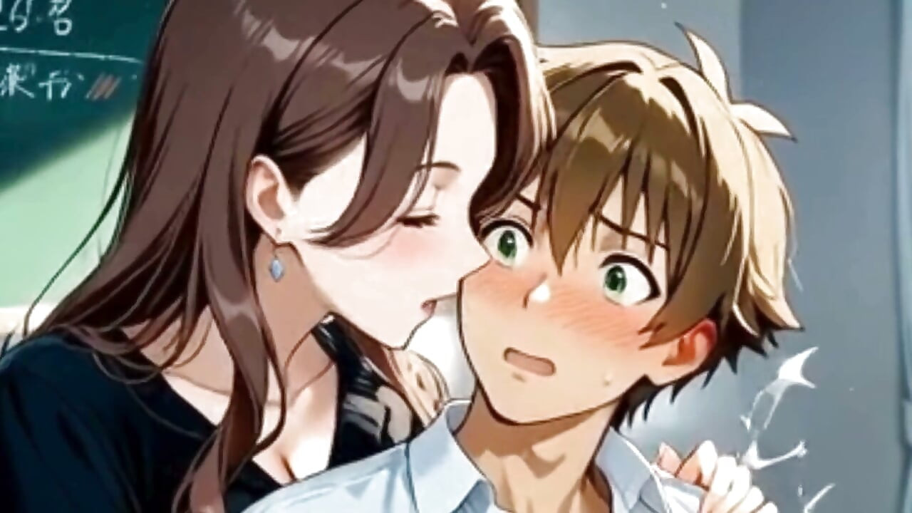 Kinyalom a tanárnő szomszéd punáját. Waifu Hentai Animáció.