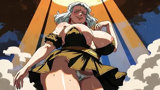 Ai Cartoon BBW Dancing Women Clips