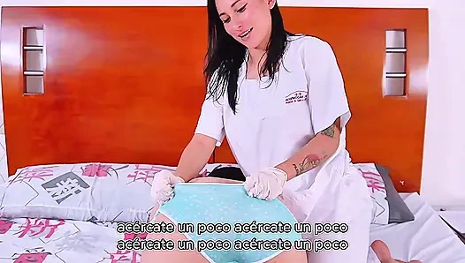 Kitty DJ und jennifer play - heiße krankenschwestern essen muschi in der Notaufnahme - Lesbe mit fingern, zunge und explosivem squirting