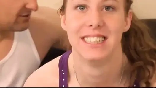 Rose the Slender Sow with Beautiful White Skin Makes a Threesome