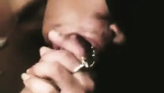 Чрезвычайно грязная работа ртом!!