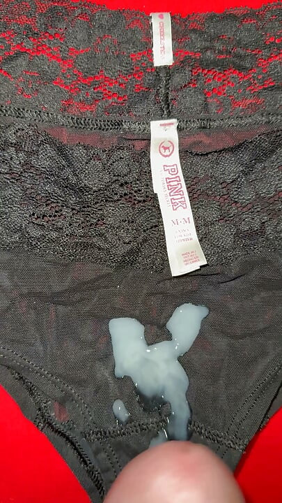 Cum on Wife’s Panties 25