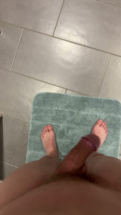 刚洗完澡