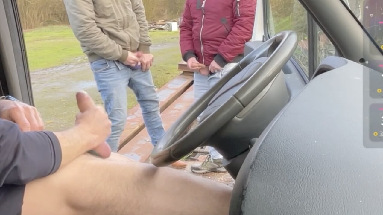 At the truck stop, more than one got involved