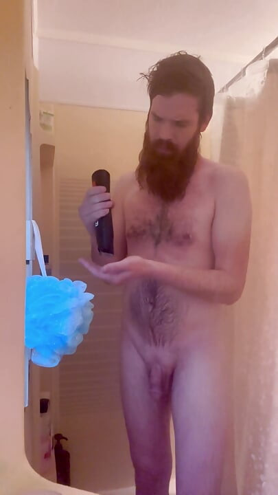 Big Cock in the Shower
