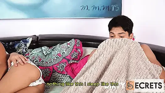I CAN'T RESIST AND END UP FUCKING MY STEPFATHER'S GIRLFRIEND