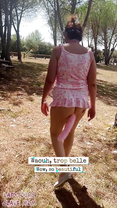 Buttplug Mikro Sukienka Uległy Kołnierz W Lesie