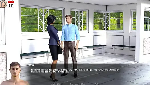 Milf's tale: MILF got her face covered with sperm from her boss