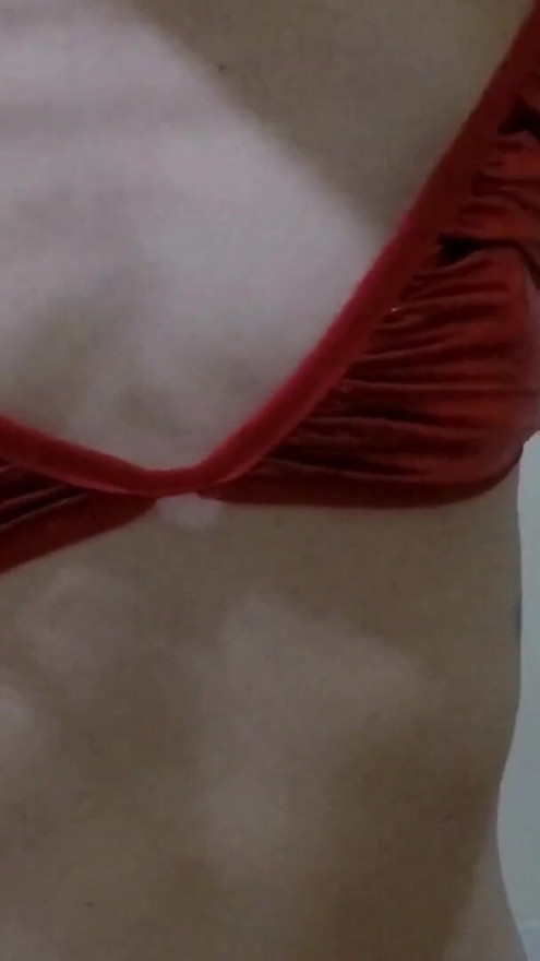 Stepsister triy on micro bikinis | Clip 1