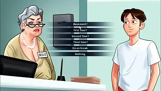 Summertime saga - Johannes got Jenny pregnant.