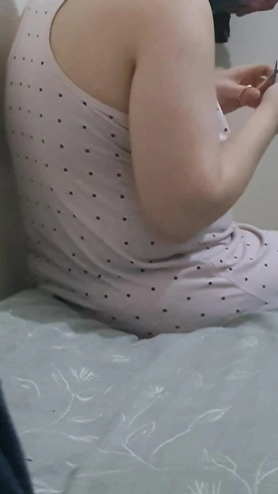Romanian girl caught fucking step son in his room