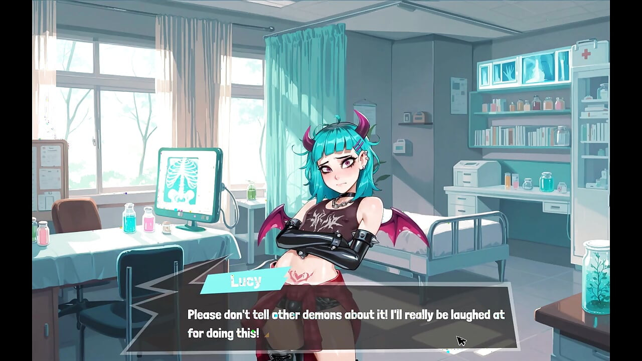 Femboy Futa House futanari Hentai Game Ep.3 Caught My Roomates Anal Fuck in the Bathroom!