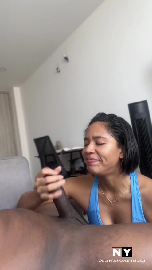I love it, I'll feel hard bbc in my mouth -amateur couple- nysdel | Clip 3