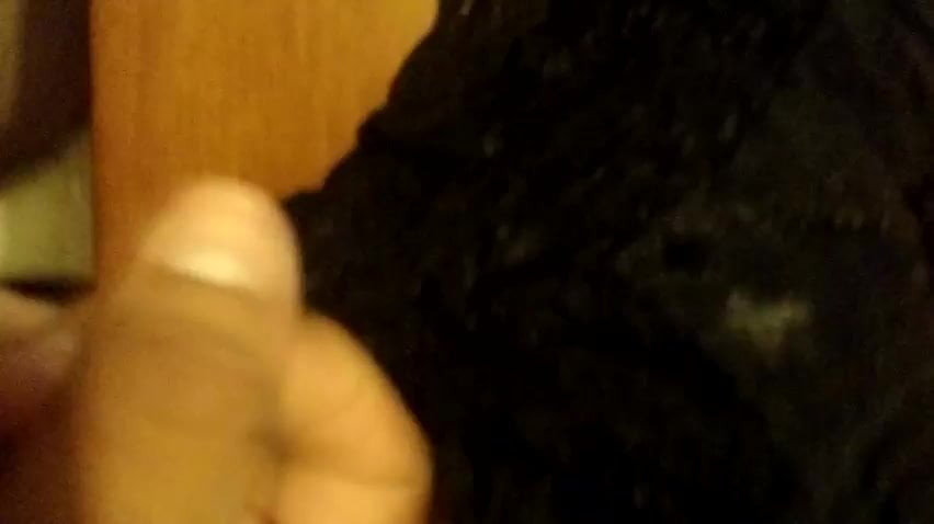 cum in big ass client panty