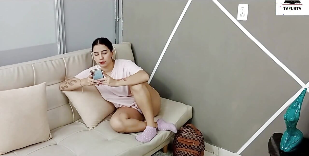 I Get Home and Find Horny Stepdaughter Masturbating with Her Dildo - Part 1
