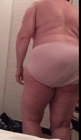 BBW Wife Clair - Big Tits Getting Dressed