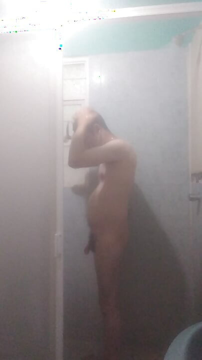 Mann badt