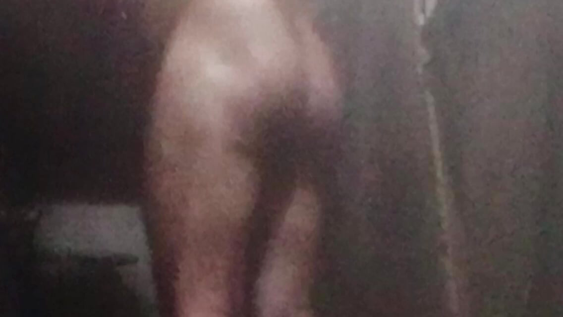 Morning shower ass