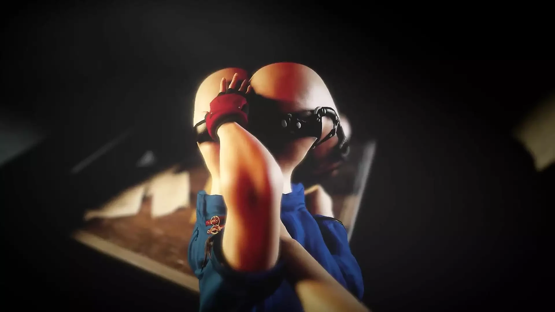 Cammy a des ennuis avec la police, sexe en POV - Street Fighter, parodie du court-clip