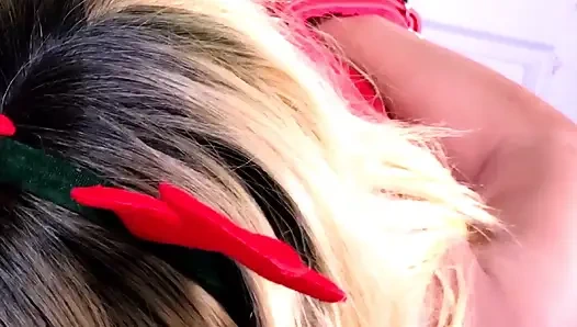 Si seksi nina rivera diikat dan dientot habis-habisan saat natal