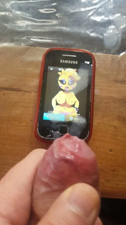My first cum tribute on Toy Chica