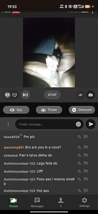 Stripchat'te canlı yayın