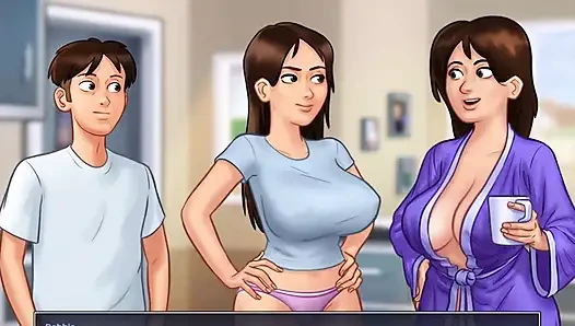 Summertime saga: stepbrother asks his stepsister if she wants to be his girlfriend ep 135