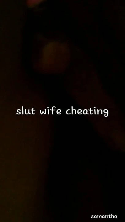 Cheating slut wife plays fingers herself  be sending video