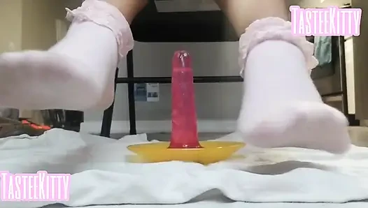 Sexy Footjob mit Öl