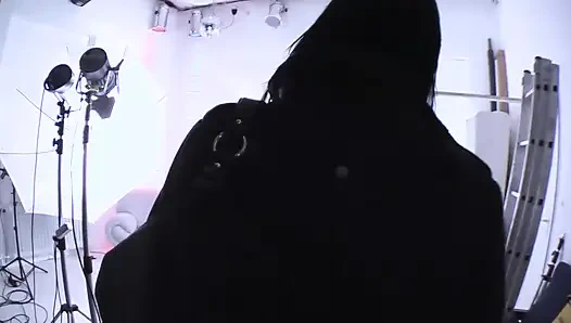 Filming a Dirty Housewife Moaning with Dildo in Her Wet Pussy