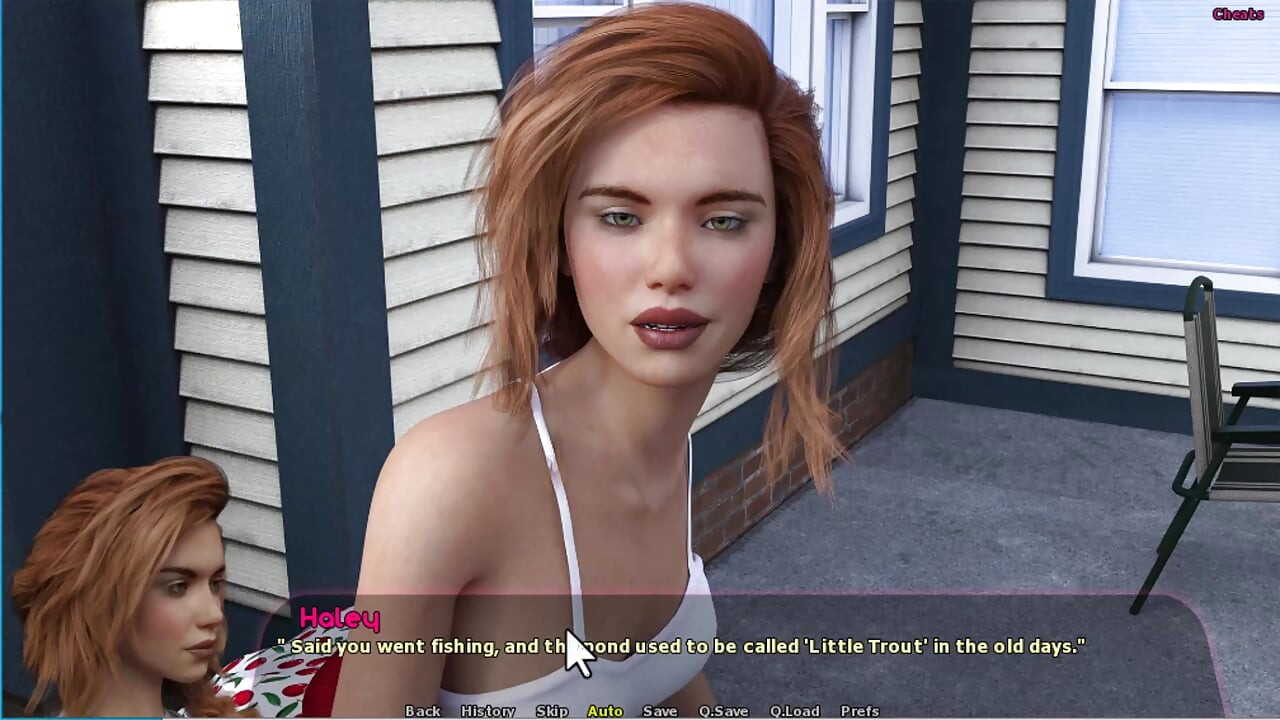 Haley Story # 10 - Haley poszła chuda zanurzenie. Asriane Gabe Johannes a Blowjob.