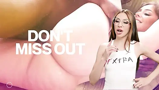 Dfxtra - seksi Erin Everheart kampüs duvar deliğini ziyaret etti